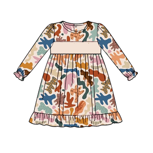Venta al por mayor de ropa para niños, conjunto de ropa estampada para niños, camisa y pantalones de poliéster de primavera, ropa personalizada para niños - Product Image 3