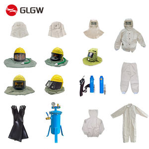 Fournisseur unique de <span class=keywords><strong>sablage</strong></span>, équipement de protection individuelle pour le <span class=keywords><strong>sablage</strong></span>, <span class=keywords><strong>casque</strong></span> de sécurité ABS avec accessoires d'alimentation en air comprimé, ensemble complet de compresseur d'air - Product Image 6