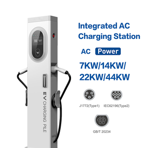 Nueva Estación <span class=keywords><strong>de</strong></span> Carga <span class=keywords><strong>para</strong></span> Vehículos Eléctricos Comerciales, CA 22kW, Certificación CE, OCPP1.6J, Punto <span class=keywords><strong>de</strong></span> Carga Eléctrico con RFID <span class=keywords><strong>para</strong></span> Edificios <span class=keywords><strong>de</strong></span> Oficinas - Product Image 4