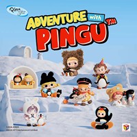 Figurines de collection Pingu X11SPACE 45e anniversaire : Boîte mystère pour décorations de bureau
