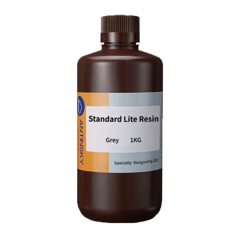 Antinsky Resin Lite standar untuk DLP resin LCD pencetak 3d 405nm 1kg aktivitas tinggi presisi tinggi dan penyusutan rendah