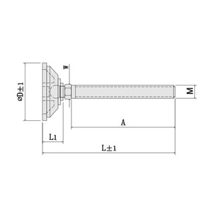 Stainless Steel Swivel Foot KC-27**S Heavy Duty Adjustable Leveling Shock Absorbing Multi Purpose - Product Image 1