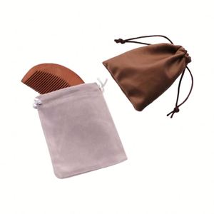 Bolsa de Terciopelo Lisi de 7*9cm con Cordón, Bolsa de Almacenamiento de Tela Suave para Joyas, Dulces, Regalos, Reciclable con Impresión Estampada - Product Image 6