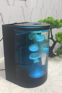 2.8L Desktop Small Style Acrylic Mini <strong>Jellyfish</strong> Aquarium <strong>Jellyfish</strong> <strong>tank</strong> Fish <strong>tank</strong> - Product Image 3