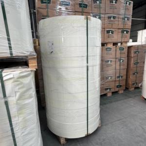 Rouleau de fond de gobelet en papier enduit de PE, anti-fuite, impression flexo, diamètre personnalisé pour la fabrication de fonds de gobelets et de bols en papier, approvisionnement en gros - Product Image 2