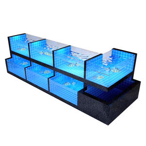 Supermarché restaurant poisson frais magasin d'approvisionnement sur mesure <span class=keywords><strong>pas</strong></span> <span class=keywords><strong>cher</strong></span> affichage en direct réservoir de fruits de mer <span class=keywords><strong>piscine</strong></span> - Product Image 3