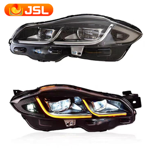 Pour la nouvelle <span class=keywords><strong>Jaguar</strong></span> XJ XJL phare 2012-2019 modifié New Day running light lentille projecteur pièces automobiles <span class=keywords><strong>Jaguar</strong></span> phare LED - Product Image 1