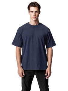 เสื้อผ้าผู้ชายทรงหลวมโอเวอร์ไซส์ ผ้าฝ้าย 100% หนานุ่ม พิมพ์ลายดิจิตอลตามสั่ง ระบายอากาศได้ดี เป็นมิตรต่อสิ่งแวดล้อม - Product Image 2