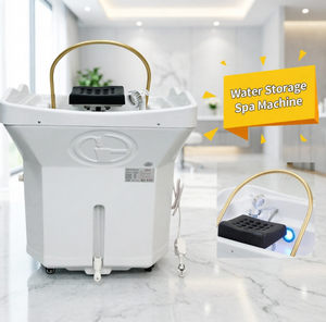 Lavacabezas de Cerámica Antisalpicaduras – Lavabo Reclinable para Salón de Belleza y Barbería - Product Image 1