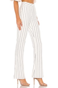 <span class=keywords><strong>Pantaloni</strong></span> svasati <span class=keywords><strong>a</strong></span> vita alta Skinny da donna personalizzati con stampa <span class=keywords><strong>a</strong></span> <span class=keywords><strong>righe</strong></span> <span class=keywords><strong>bianche</strong></span> <span class=keywords><strong>nere</strong></span> - Product Image 2