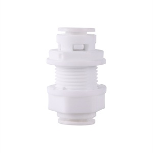 Connecteurs droits à enfoncement rapide 1/4 3/8 pouce pour cloisons étanches, pièces Ro, raccords de tuyauterie pour filtre à eau - Product Image 5