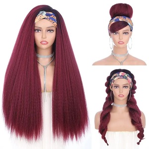 Comercio exterior transfronterizo, bandas para el cabello de moda europea y americana, pelucas falsas, explosiones, cubiertas para la cabeza, superventas africanas - Product Image 5