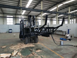Processeur <span class=keywords><strong>de</strong></span> bois hydraulique pour chargeuse compacte <span class=keywords><strong>de</strong></span> 30 tonnes, 450 mm, avec <span class=keywords><strong>cale</strong></span> à 4 voies - Product Image 1