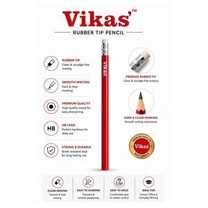 Ensemble de crayons à pointe en caoutchouc de haute qualité pour les élèves, pour l'écriture, l'effacement et l'utilisation en classe, disponible en quantité en gros - Product Image 3