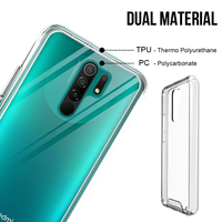 Espace Cristal Rigide Antichoc Téléphone Portable Sacs Pour XIAOMI REDMI 9 9A ALLER NOTE 5 NOTE 5A Housse de protection Pour XIAOMI