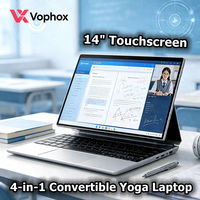 Ordinateur portable personnalisé 14 pouces 4 en 1 convertible, tablette tactile Intel N95, ordinateur portable studio pour l'éducation intelligente et les écoles