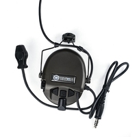 Casque tactique WADSN avec adaptateur pour casque, fonction de réduction du bruit, casque de jeu WZ190