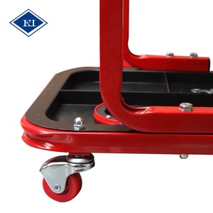 Siège de mécanicien automobile, outil de réparation de garage, cadre en acier, <span class=keywords><strong>mousse</strong></span>, 39x39x12cm - Product Image 3