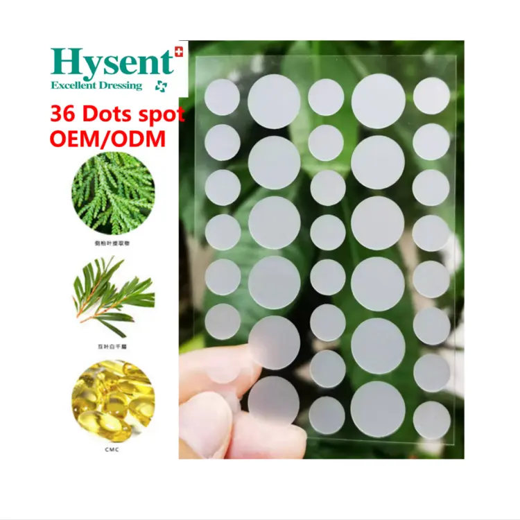 36 Stippen Acne Patches Hydrocolloïde Gips Puistje Meester Onzichtbaar Verwijderen Make-Up Sets Patch Behandeling