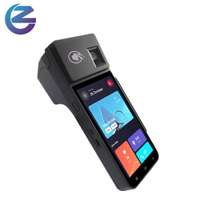 Terminal de point de vente intelligent Android avec EMV PCI Visa PayWave Mastercard <span class=keywords><strong>PayPass</strong></span>, imprimante de reçus 58 mm, 4G WiFi pour les entreprises mobiles - Product Image 1