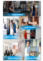 Écran tactile interactif intelligent LCD portable Android Wifi de 32, 43 et 55 pouces, lecteur publicitaire, miroir magique, signalisation numérique
