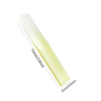 Professional Alto Saxophone Reeds Durable Resin Sax Reeds Strength 2.5 Woodwind Instrument Accessories with Three Pieces