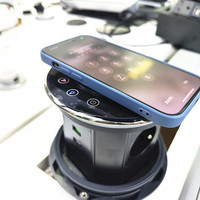 Prise de comptoir électrique française WiFi Pop Cuisine Prise Pop rétractable motorisée IP65 Prises sans fil étanches Prises