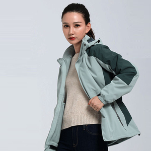 3 In 1 Outdoor Jacket With Printed Word Embroidery Logo Work Clothes High Quality Business Gift Travel Sports <b>Windbreaker</b> - Product Image 6