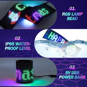 Letrero LED Programable PIXELJOY, Letrero Digital Publicitario Desplazable, Control por Aplicación, Texto y Animación Personalizables - Product Image 5