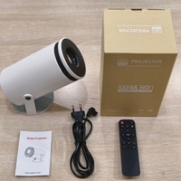 Yaika T8-3326 Proyector LED Mini Portátil Inteligente con Android 11, DLP 720P, 150 Lúmenes, para el Hogar