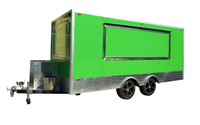 Nouvelle conception de cuisine mobile rose, camion de café mobile, bar à bière, chariot à glaces, chariot à hot-dogs, remorque alimentaire mobile pour la Turquie