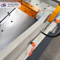 Máquina de corte de perfil de aluminio de doble cabezal con ahorro de energía Máquina de corte de esquina de aluminio automática de 90 45 grados con ERP