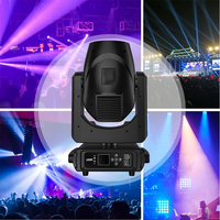 Faisceau 295 lumière principale mobile avec anneau Led trois prisme pour DJ Disco, Concert Live Show Wedding
