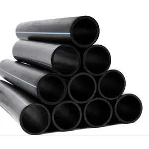 Wholesale Aging Resistance PE Pipe Water Supply System 75mm PE 100 Type Soft PE 3/5 Pipe 2mm Thickness 6m Socket Welding Flanged