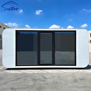 Di chuyển di động tùy chỉnh bố trí glamping Apple cabin Pod prefab Ngôi nhà nhỏ - Product Image 6