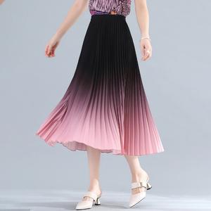 2023 d'été Couston Offre Spéciale Plissé Miyake Taille Haute Plissée <span class=keywords><strong>Mi</strong></span> <span class=keywords><strong>Longue</strong></span> Fente Femmes <span class=keywords><strong>jupe</strong></span> Droite <span class=keywords><strong>Tube</strong></span> De <span class=keywords><strong>Jupe</strong></span> - Product Image 3