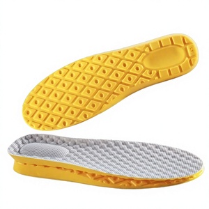 Semelles intérieures de sport en EVA lavables et écologiques, légères, souples, avec soutien de la voûte plantaire, coussinets de talon amortissants, antibactériennes - Product Image 4