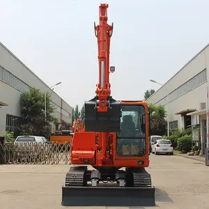 Runtx Merk Kubota Motor Graafmachine 6.5 Ton 7.5 Yon 9 Ton Rupsgraafmachine Met Euro V Epa Motor