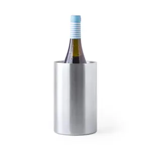 Porte-bouteille isotherme en acier, merchandising personnalisé - Product Image 1