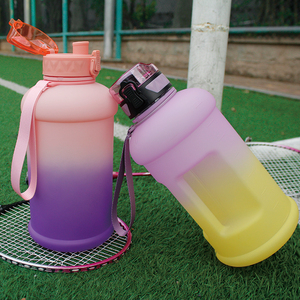 Sport Supplies 2.2L <strong>Water</strong> <strong>Bottle</strong> with Sleeve Half Gallon Sports Jug with Pocket Storage <strong>Carry</strong> <strong>Strap</strong> <strong>for</strong> Gym - Product Image 2