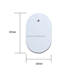KM803 Électrode Pad Avec Pin/snap Non-tissé Pas Cher Hôpital PET Matériel Corps Complet Massage Électronique Soulager Les Douleurs Musculaires - Product Image 6