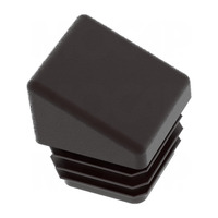 Embouts de pieds de chaise inclinés moulés par injection de 3/4 pouce, en acier, pour meubles, embouts de protection