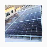 Support de montage de panneau solaire en acier galvanisé à chaud pour toit, mini-rail de suivi 1 axe, 10 kW, pour balcon