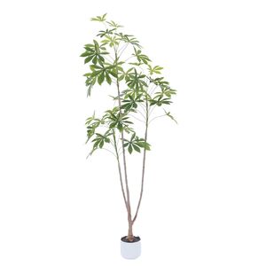 Commercio all'ingrosso della fabbrica di plastica albero decorazione per la casa artificiale di manioca albero pianta finta per la casa del giardino Hotel decorazione - Product Image 2