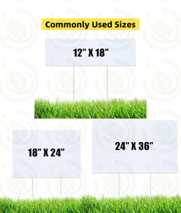 4mm corflute nhựa sân dấu hiệu 18x24 với h-cổ phần sân dấu hiệu giá rẻ tùy chỉnh nhựa quảng cáo sinh nhật sân dấu hiệu - Product Image 2