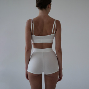 King mcgreen Star แฟชั่นผู้หญิงสองชิ้นชุดเสื้อกล้ามเล่นกีฬาออกแบบได้ตามต้องการชุดกางเกงขาสั้นสำหรับผู้หญิง - Product Image 6