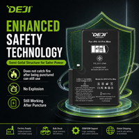 Baterai Semi Solid DEJI Enhanced Safety untuk iPhone 14 Series, Penggantian Massal untuk Distributor