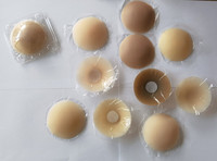 Couvre-mamelons en silicone ultra-mince Pétales de poitrine réutilisables Accessoires populaires Pasties Vente en gros Intimes Collant Lavable Durable