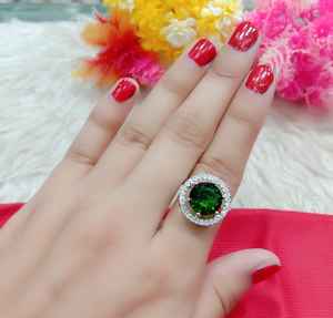 Monalisa แหวนปาร์ตี้ทองเหลืองปรับได้ทันสมัยปรับแต่งได้สำหรับผู้หญิงและเด็กผู้หญิงเครื่องประดับแฟชั่นจำนวนมาก - Product Image 1