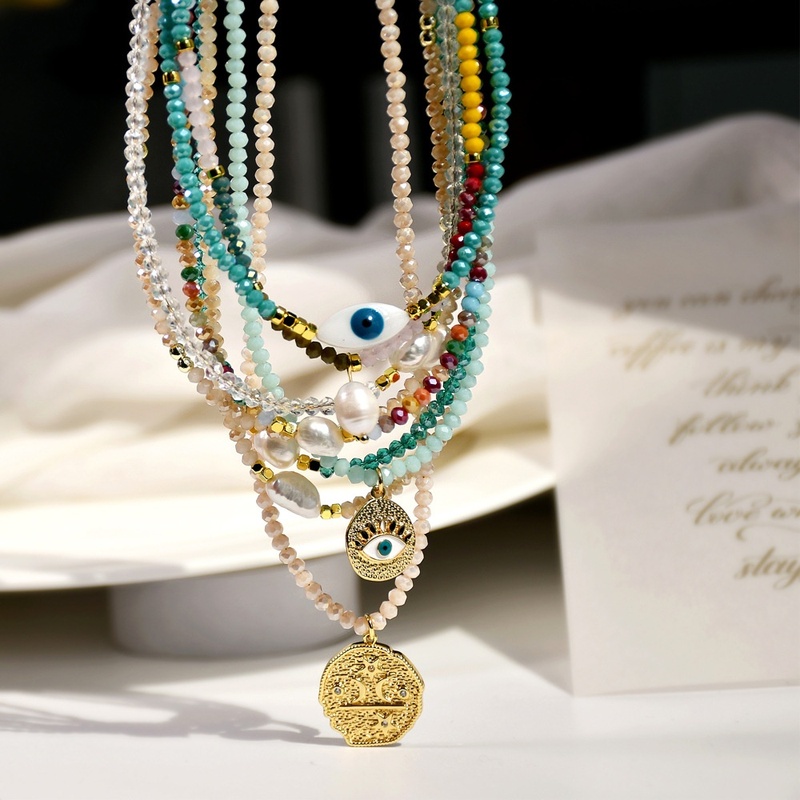 Vintage Pearl Beaded Women s Necklace